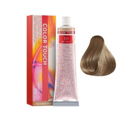 COLOR TOUCH RUBIO MEDIO CENIZA N° 7/1  