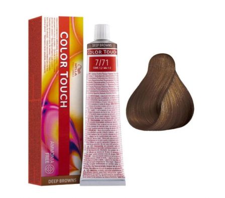 COLOR TOUCH RUBIO MEDIO MARRON CENIZA N° 7/71 
