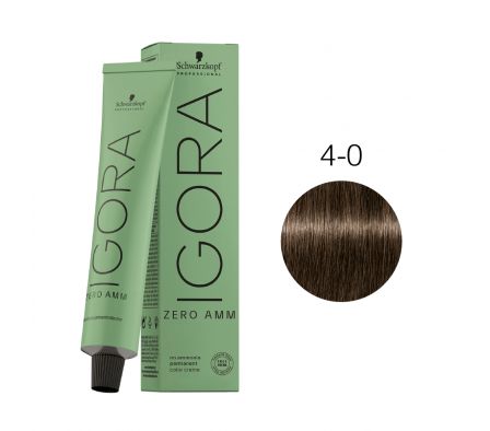 IGORA  ZERO AMM 4-0 CASTAÑO MEDIO - 60ML