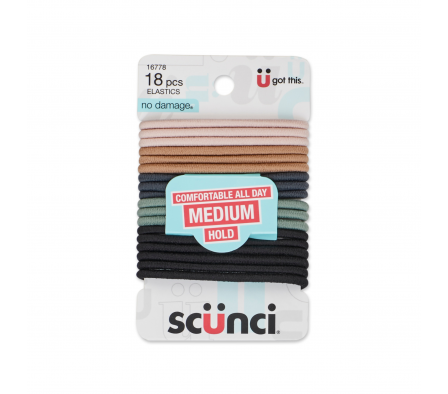 SCUNCI GOMITAS 18 PCS MEDIUM HOLD