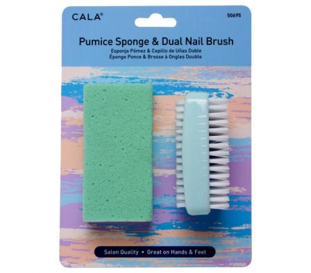 CALA ESPONJA POME+CEPILLO DOBLE