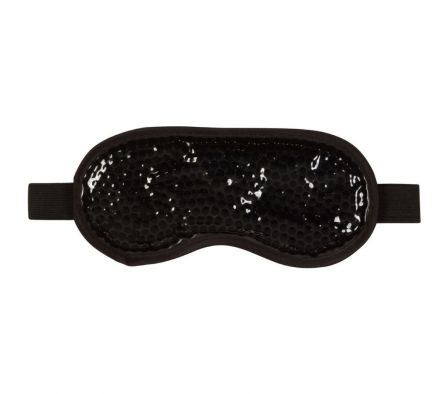 CALA FOR MEN EYE MASK NEGRO CON CUENTAS DE GEL REUTILIZABLE