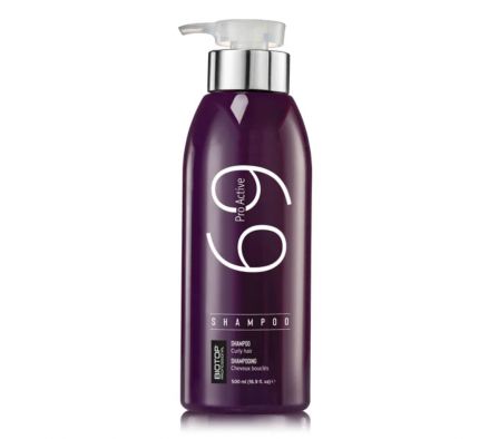69 PRO ACTIVE SHAMPOO -BIOTOP PROFESIONAL - Shampoo Cabellos Rizados 500ml