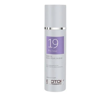 19 PRO SILVER HAIR OIL - BIOTOP PROFESSIONAL - Aceite reparador para cabello rubio - 100ml