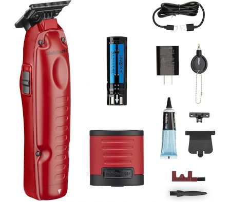 BABYLISS TRIMMER FXONE LOPRO RED    