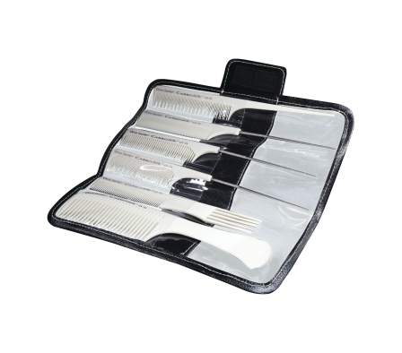 OLIVIA GARDEN  SET DE PEINES CARBOSILK 6PC-730-CSTPI