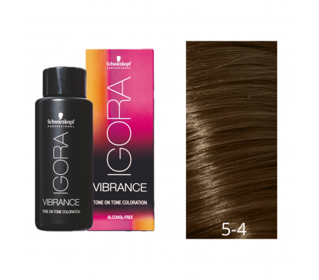 IGORA VIBRANCE GEL CASTAÑO CLARO BEIGE DORADO N° 5-4
