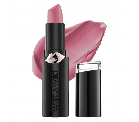 WET N WILD  LABIAL ACABADO MATE MAUVE OUTTA HERE