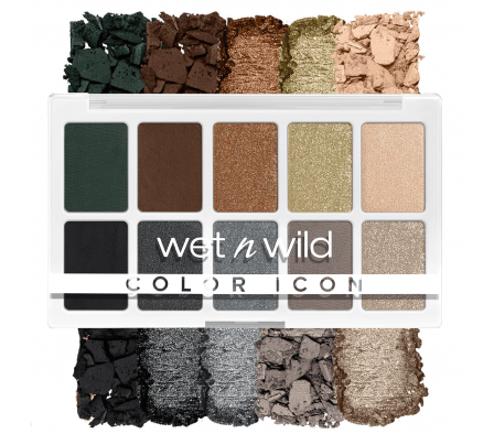 WET N WILD COLOR ICON PALETA DE 10 COLORES LUCES APAGADAS