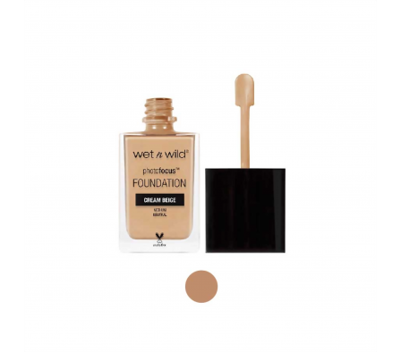 WET N WILD PHOTO FOCUS BASE LIQUIDA MATTE CREAM BEIGE 369C (SUELTO)