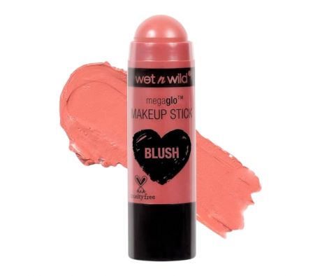 WET N WILD MEGAGLO RUBOR EN BARRA PEACH BUMS #801A