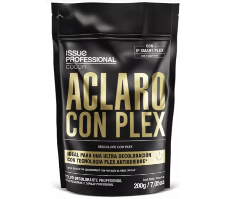 POLVO DECOLORANTE ACLARO CON PLEX ISSUE 200GR