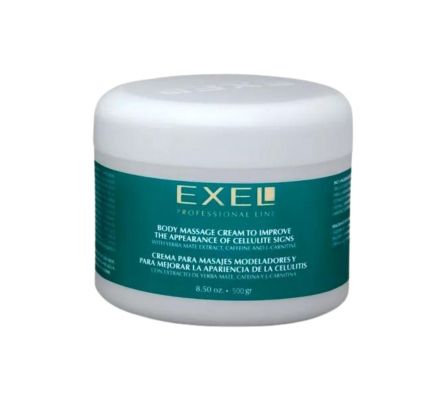 EXEL CREMA P/MASAJE DRENANTE YERBA MATE X500ml
