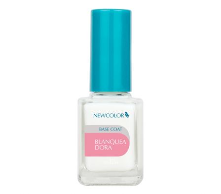 NEW COLOR ESMALTE BASE COAT BLANQUEADORA N° 8.02  12ml