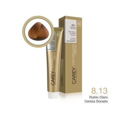 CAREY POMO RUBIO CLARO  CENIZA DORADO N° 8-13