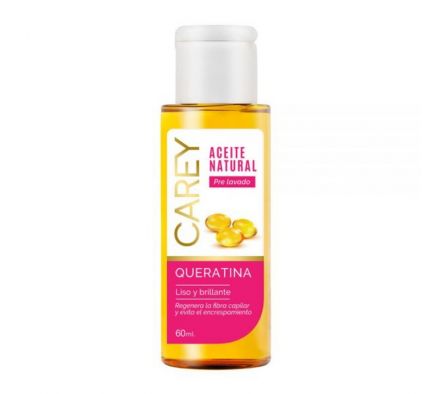 CAREY ACEITE NATURAL CON QUERATINA 60ml