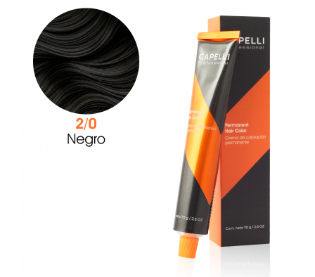 CAPELLI TINTE NRO 2-0 NEGRO 70GR