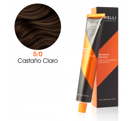 CAPELLI TINTE NRO 5-0 CASTAÑO CLARO 70ML