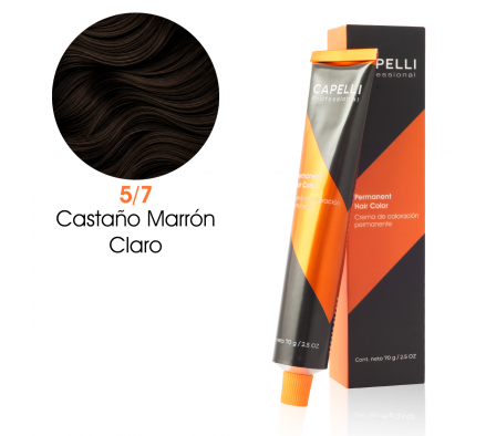 CAPELLI TINTE NRO 5-7 CASTAÑO MARRON CLARO 70GR